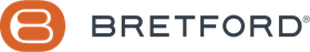 BRETFORD logo: orange circular icon with a stylized B next to the blue-green company name text.