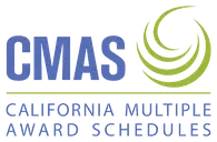 Cmas logo: blue 'cmas' text with a green circular emblem to the right, representing the organization's branding