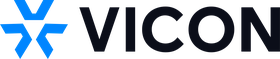 VICON logo with a blue starburst symbol to the left.